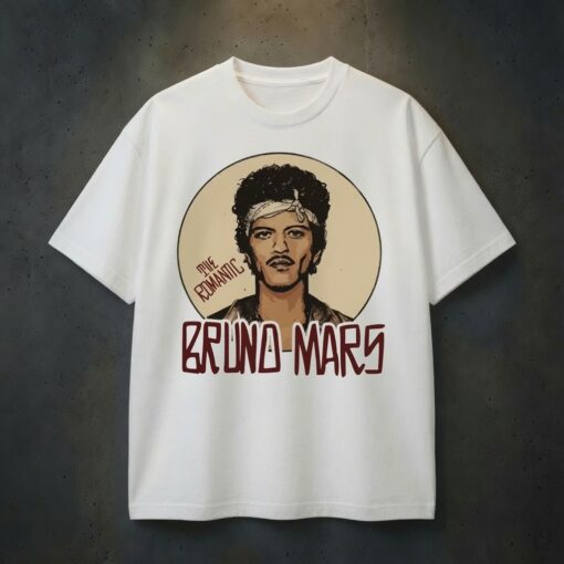 Bruno Mars The Romantic Tour T-Shirt