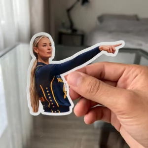 Sophie Cunningham point meme Indiana Sticker Decal