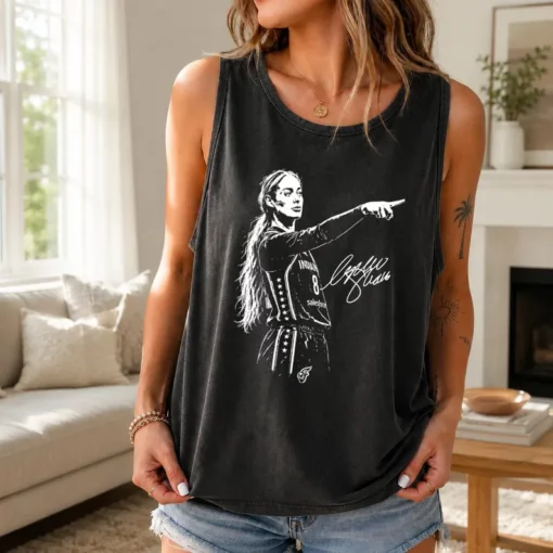 [FREESHIP US] Sophie Cunningham Point Signature Basketball Vintage Tank Top
