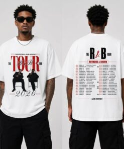 R&B Tour Inspired Tee, 90s RnB Tour Inspired T-Shirt N