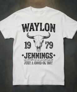 Waylon Jenning Good Ol Boy Ringer T-Shirt