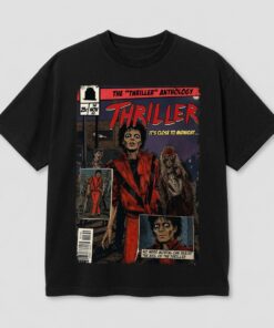 Mic hael Jackson Thriller Comic T-Shirt N