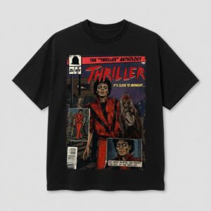 Mic hael Jackson Thriller Comic T-Shirt N