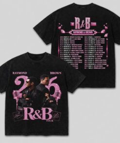 R&B Tour Inspired Tee, 90s RnB Tour Inspired T-Shirt N