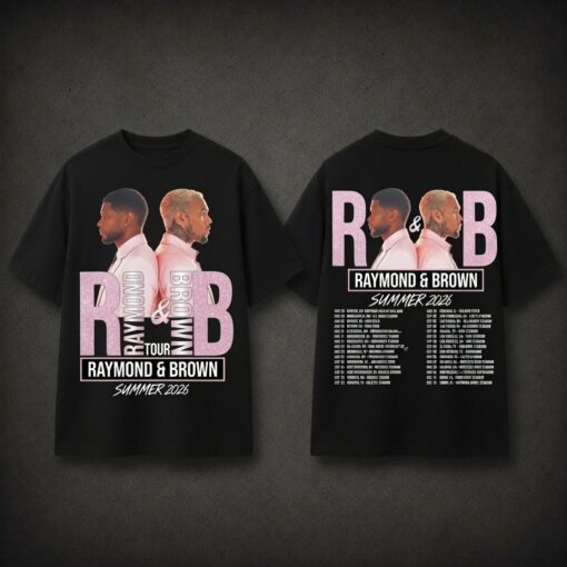R&B Music Tour Shirt, C.h.ris B.r.own U.s.her Concert Tee #1