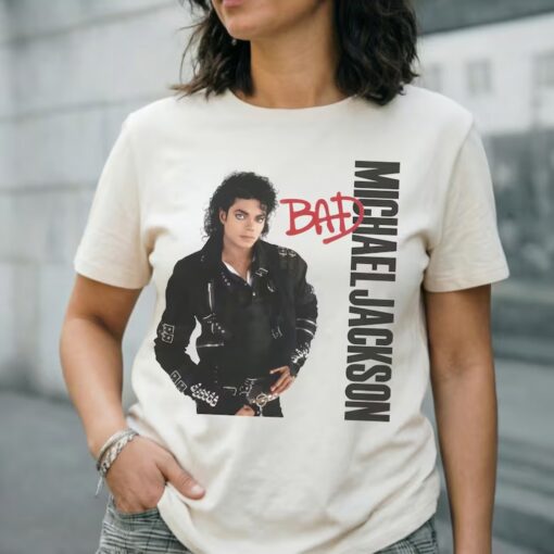 MJ Vintage Graphic Tee King of Pop 80s Music Shirt