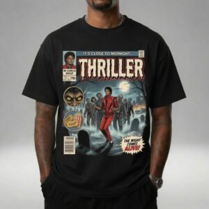 MC Jackson Thriller Comic Tee