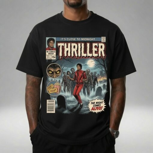 MC Jackson Thriller Comic Tee