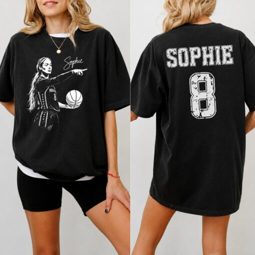 Sophie Cunningham Spicy 8 Funny Basketball 2 side T-Shirt #V