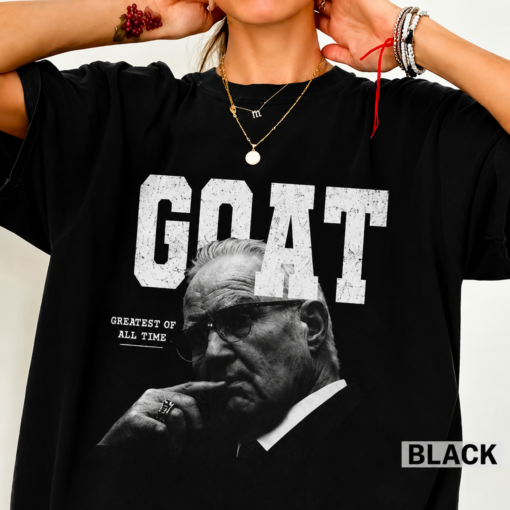 GOAT Kevin Reddington Portrait T-Shirt, Black And White Vintage Photo Graphic Tee
