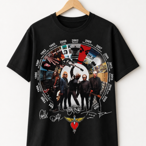 Bon Jovi Forever Tour 2026 Shirt, Bon Jovi 2026 Concert, Bon Jovi Rock Band Shirt