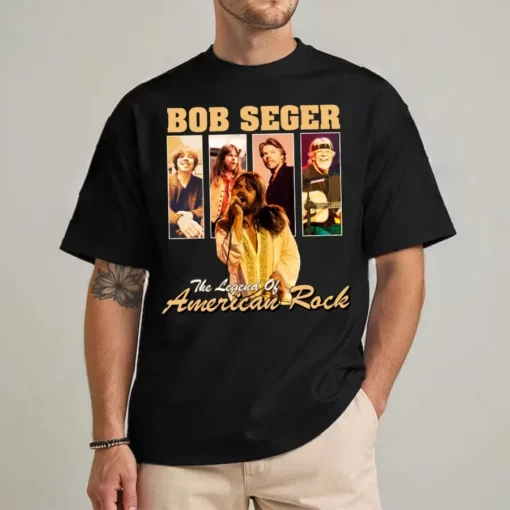 [FREESHIP US] Bob Seger The Legend Of American Rock Vintage Tee