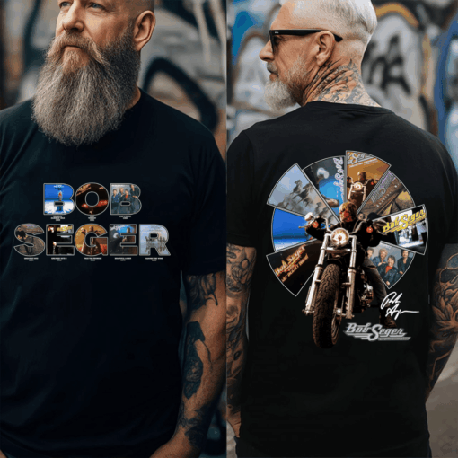 [FREESHIP US] Bob Seger The Legend Of America Rock T-Shirt