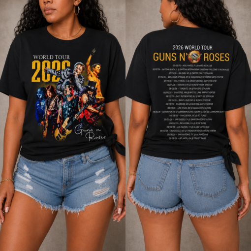 Guns N’ Roses World Tour 2026 Shirt