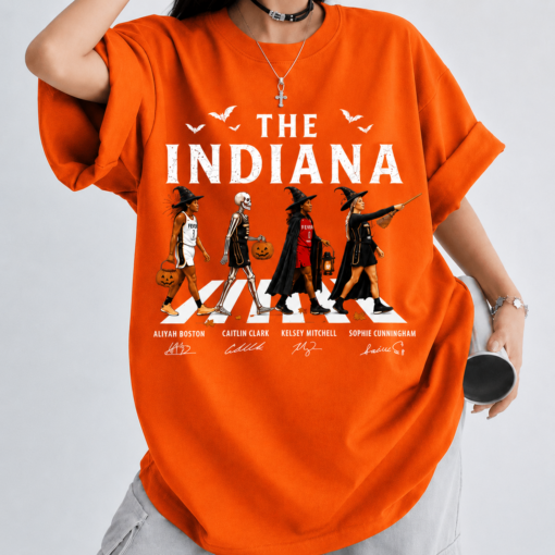 Indiana Fever Halloween Abbey Road Shirt