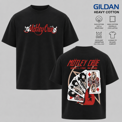 Motley Crue 2 Side T-Shirt
