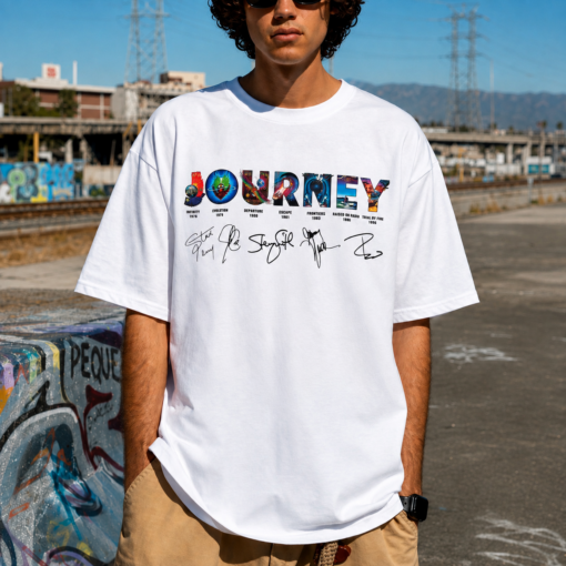 [FREESHIP US] Journey Band Music T-shirt