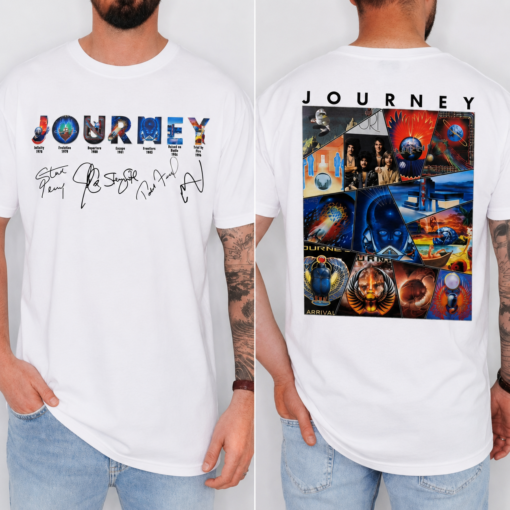 [FREESHIP US] Journey Band Concert Tour Music T-shirt