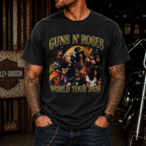 Guns N' Roses 2026 Tour T-Shirt