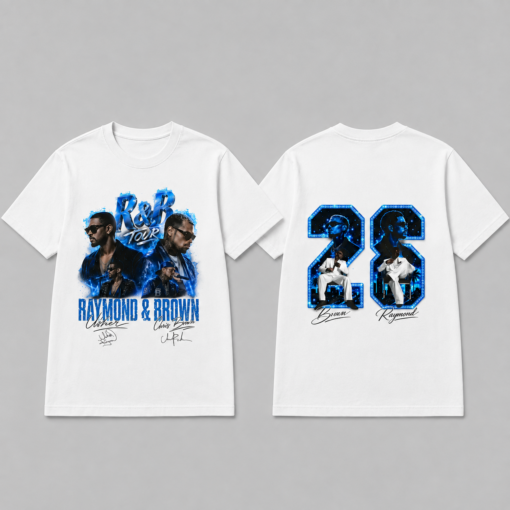 R&B Tour Inspired Tee, 90s RnB Tour Inspired T-Shirt