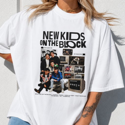 [FREESHIP US] NKOTB Vintage Shirt, New K.ids On The Block T-shirt