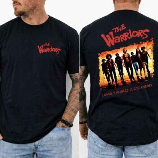 The Warrios 1979 Retro Shirt, Vintage Movie Graphic Tee