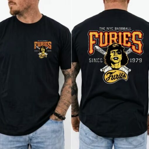 NYC Baseball Furies Retro Shirt, Vintage Movie Graphic Tee