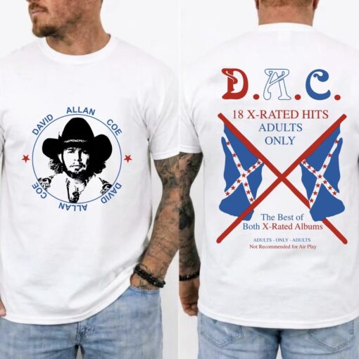 David Allan Coe Shirt, Outlaw Country Music