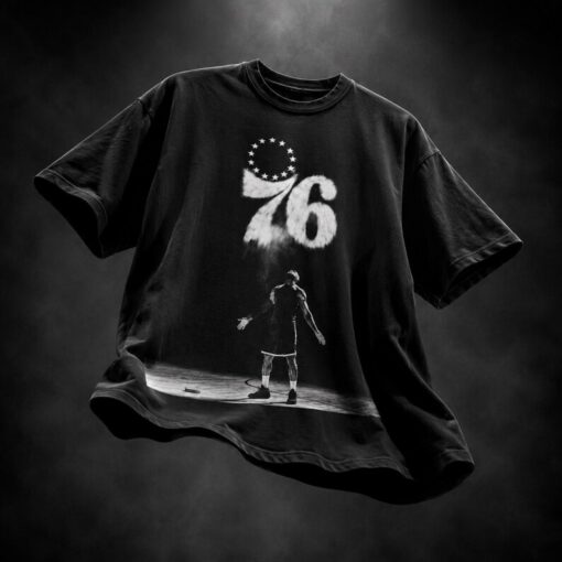 LeBron James Philadelphia 76ers "The Last Chalk Toss" Graphic Tee