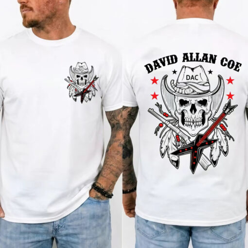Retro David Allan Coe Outlaw Country Music Fan Shirt, Vintage D.A.C. Graphic Tee, Cowboy Singer Tribute Gift for Classic Country Lovers