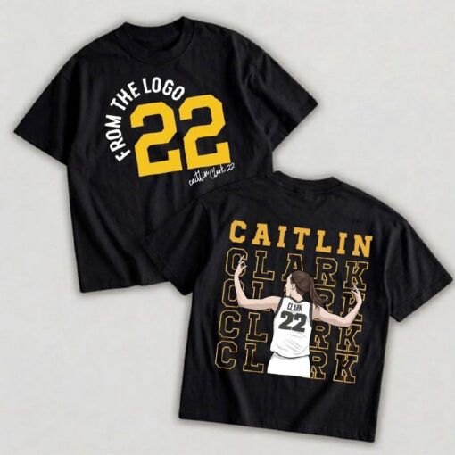 Caitlin Clark 22 Graphic Basketball T-Shirt