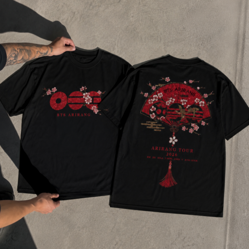 BTS World Tour Arirang 2 Side Shirt, BTS Concert 2026 Shirt