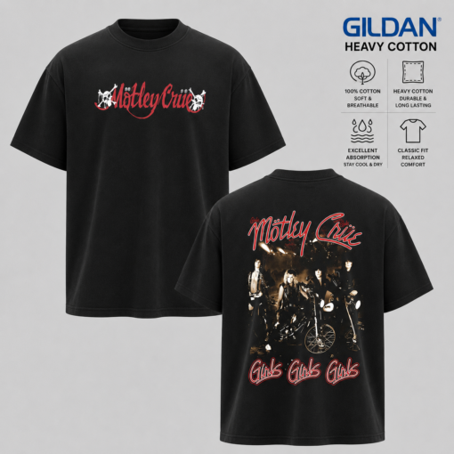 Motley Crue 2026 Tour 2 Side T-Shirt