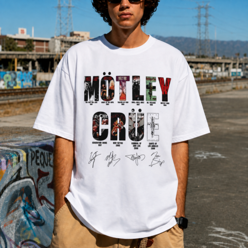 [FREESHIP US] Retro 2026 Motley Crue Band T- Shirt