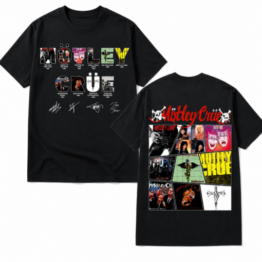 Motley Crue Tour 2026 T-Shirt