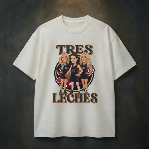 Tres Leches Lexie And Sophie Indiana Fever Milks Basketball Player Step Sisters Vintage Shirt