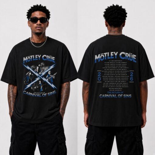 Motley Crue The Return Of The Carnival Of Sins T-Shirt