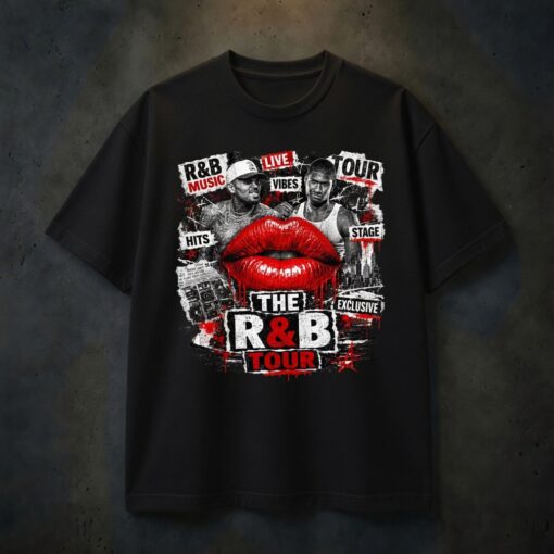 Ch ris Raymonds Browns 2026 Music Tour, Ch ris Brown Usher T-Shirt