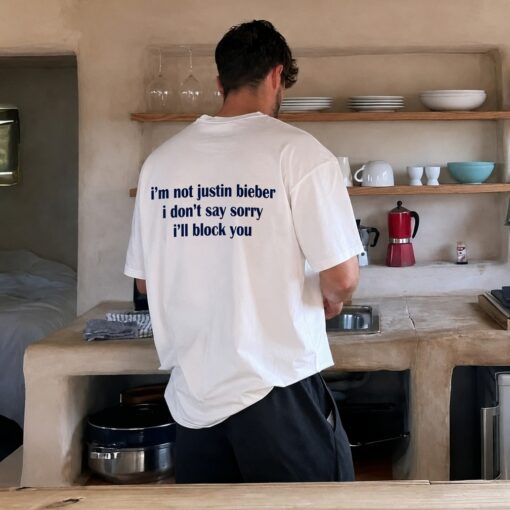 Sorry Justin Shirt (Limited Edition)