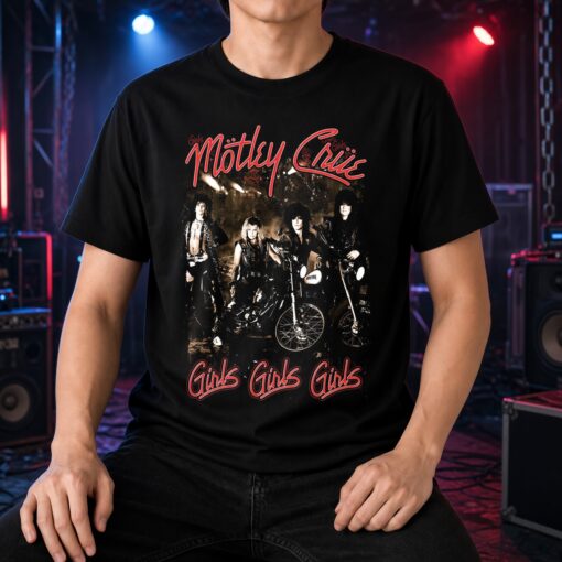 Motley Crue T-Shirt - Rock Music Apparel