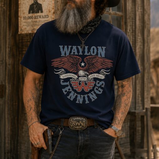 Waylon Jennings Vintage T-Shirt