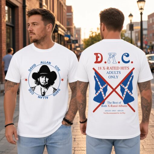 David Allan Coe Outlaw Country Music Fan Shirt, Vintage D.A.C