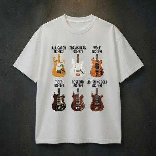 Jerry's Iconic Guitars, The Grateful Dead T-Shirt
