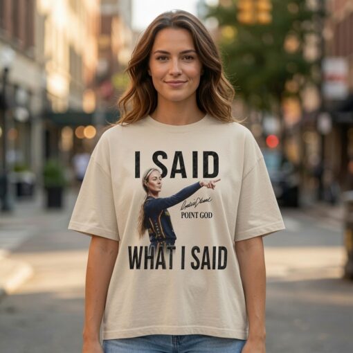 Sophie Cunningham I Said What I Said Shirt, Indiana Fever Basketball Tee
