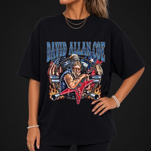 Vintage D.A.C. Graphic Tee, Cowboy Singer Tribute Gift for Classic Country Lovers