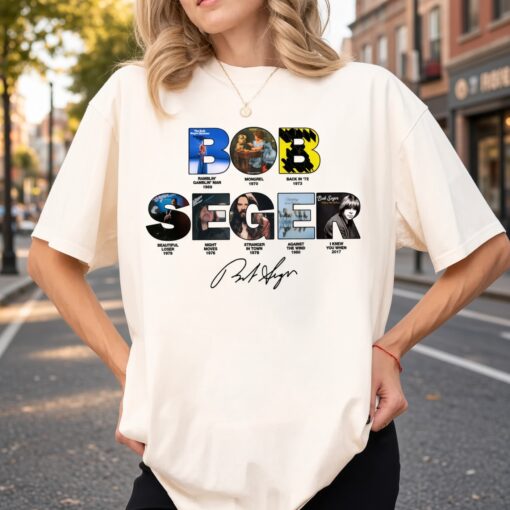 Bob Seger 80s T-Shirt, Vintage Shirt, Rapper Tour Shirt, For Men, For Women