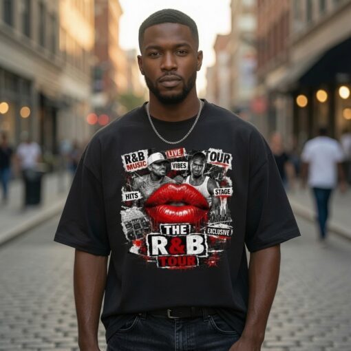 Usher Ch ris Brown Raymond Tour 2026 T-Shirt