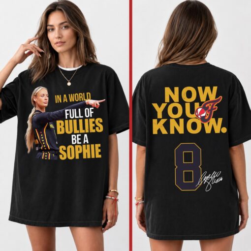 Cunningham Point In A World Full Of Bullies Be A Sophie T Shirt