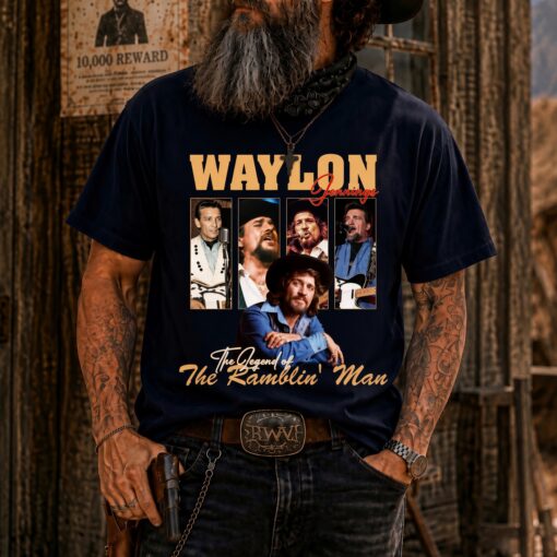 Waylon Jennings Vintage T-Shirt