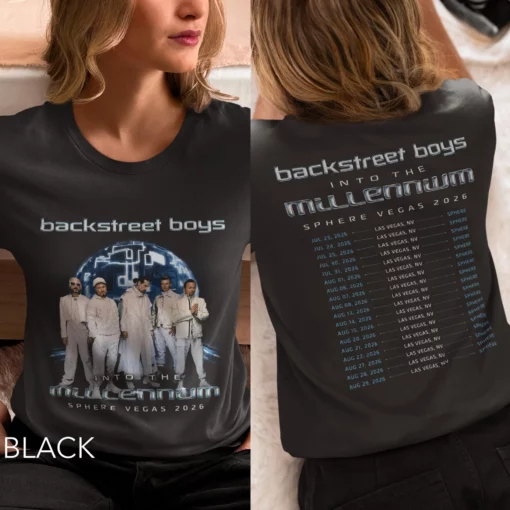 Backstreet Boys Into The Millennium Tour 2026 Shirt